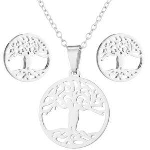 Tree of Life Three-piece Jewelry Set